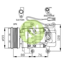 PA H12A1AH4EX A/D PV5 105MM 12V V-B
