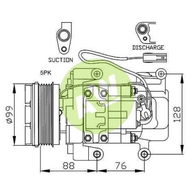 PA H12A1AH4EX A/D PV5 105MM 12V V-B