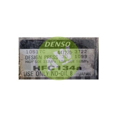 NP 10S17C A/D PV4 125MM 12V V-B (INC.IZQ) A/C