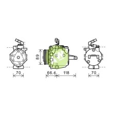 CL MSC60C A/D PV4 90MM SD10 12V V-B (2D-1T)