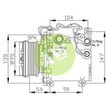 CL MSC90C A/D PV5 102MM 12V V-B