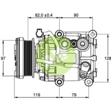 VI SCROLL-90V A/D PV6 97MM 12V H-B C/S