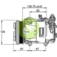 VI VS16 A/D PV6 126MM 12V V-B