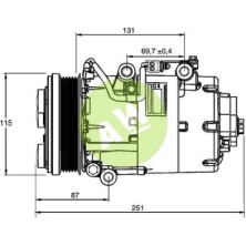 VI VS16 A/D PV6 115MM SD5 12V H-B