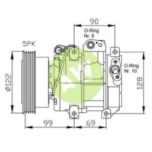 NP 6SBU16 A/D PV5 123MM 12V V-B