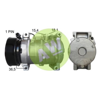NP 10S17C A/D PV8 125MM ST15 12V V-B A/T