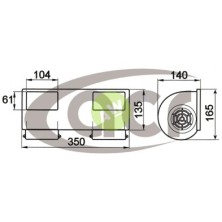 TURBINA DOBLE 12V