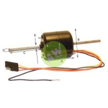 MOTOR ELECTRICO DOBLE EJE 12V