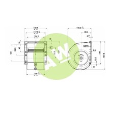 TURBINA SENCILLA 24V