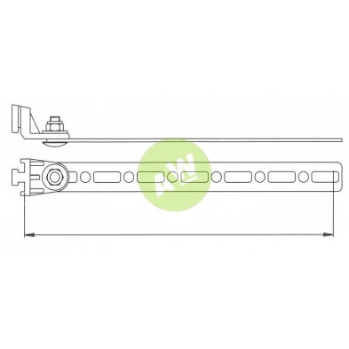 SOPORTE CON PLETINA FIJACION VENTILADORES