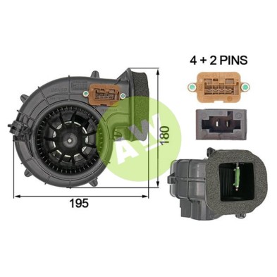 TURBINA HABITACULO CASE - NEW HOLLAND 12V