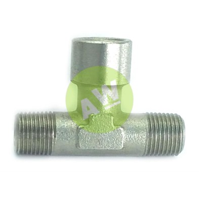 T UNION M-M-H 1/4"-1/4"-1/8"