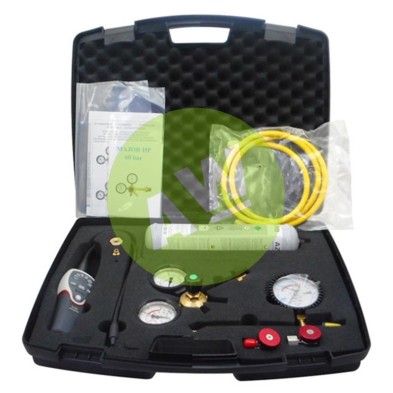 KIT PRESUR. NITRO-HIDROG + DETECTOR FUGAS Y ENCHUFES (ROSCA IZQUIERDA REGULADOR)