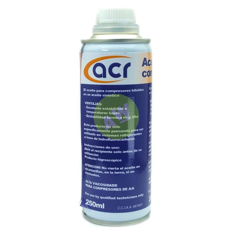 ACEITE POE ISO80 250ML (HIBRIDOS)