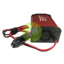 CONVERTIDOR ESPECIAL AUTOMOCION 12V DC - 220V AC CON 2 PUERTOS USB