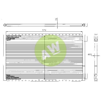 CONDENSADOR UNIVERSAL TRIPAC 570X330X16