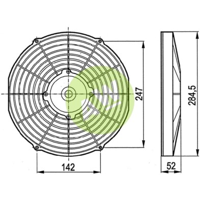 ELECTROVENTILADOR ASP 24V