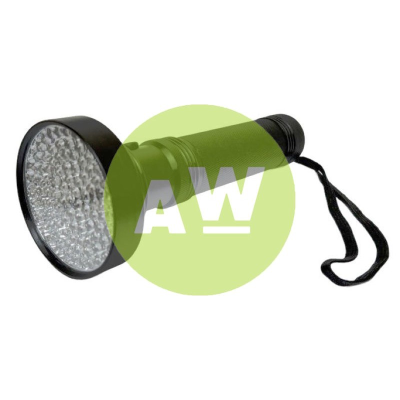 LAMPARA UV LED 100UV A PILAS CON GAFAS UV