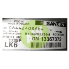SD PXC14 A/D PV5 110MM 12V V-B (EAD) 1735 VALVULA Y BOBINA
