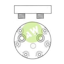 SD 7H15 A/D PV4 123MM SD10 12V H-R (MD)