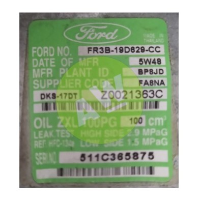 ZX DKS17DT A/D PV4 119MM ST15 12V V-B (2D-1T)
