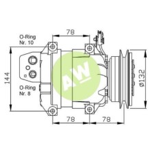 HR V5 A/D 1A 132MM 12V H-B