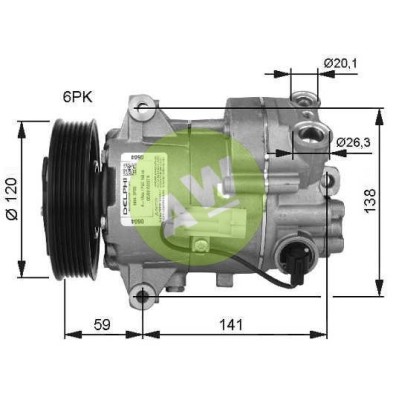 HR CVC A/D PV6 120MM 12V V-B