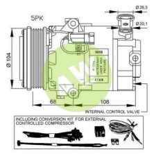HR CVC A/D PV5 109MM 12V V-B + KIT INSTALACION