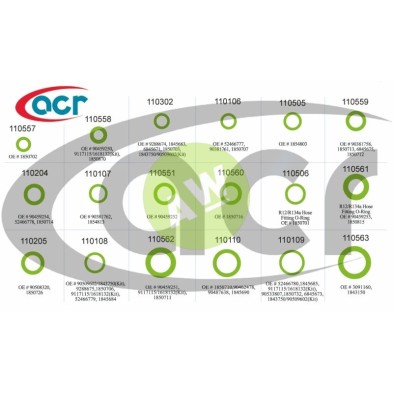 KIT JUNTAS MANTENIMIENTO OPEL (KIT 1)